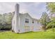 View of white house from spacious backyard at 2341 Alden, Jonesboro, GA 30236