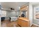 Inviting bedroom featuring hardwood floors, built-in shelving, and natural light at 4076 Shady Nw Cir, Lilburn, GA 30047