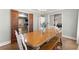 Charming dining room with a wooden table, hardwood floors, and classic decor at 4076 Shady Nw Cir, Lilburn, GA 30047