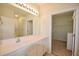 Well-lit bathroom features a large vanity, mirror, and a walk-in closet at 179 Camry Ln, Grayson, GA 30017