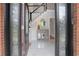 Elegant foyer showcasing marble flooring, a staircase, and a decorative table with stylish accents at 2535 Winthrope Way, Lawrenceville, GA 30044