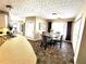 Eat-in dining area features a four seat table and patio door at 40 Pebble Brooke Ct, Covington, GA 30016