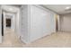 Finished basement with tile flooring, multiple closets and bonus area at 108 Faraday Dr, Douglasville, GA 30134