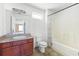 Functional bathroom featuring classic fixtures, ready for an upgrade at 6770 Gordon Manor Sw Ct, Mableton, GA 30126