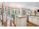 Bright kitchen with granite countertops, stainless steel appliances, and hardwood floors at 2804 Stillwater Park Dr, Marietta, GA 30066