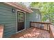 Back door and deck area of the home at 3404 Broxton Mill Way, Snellville, GA 30039