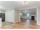 Open-concept home featuring a fireplace and seamlessly flowing spaces at 257 Turnstone Rd, Stockbridge, GA 30281