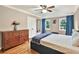 Cozy bedroom with wood floors, double windows and a dresser at 281 Lakeshore Ne Dr, Marietta, GA 30067