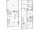 Detailed floor plan showcasing the layout of the home's various rooms and features at 5120 Kongoni Ct, Cumming, GA 30041