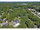 Lush wooded neighborhood provides a serene setting with a view of the city skyline in the distance at 1844 Stanton St, Decatur, GA 30032