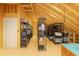Spacious storage room featuring ample shelving and a secure door, ideal for organized storage at 2025 Eagle Rdg, Roswell, GA 30076