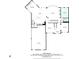 Floor plan of the first floor, featuring the kitchen, great room, and dining room at 6585 Canyon Cv, Cumming, GA 30028