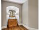 Stylish hallway with an alcove, a decorative mirror and lighting at 2115 Howell Mill Nw Rd, Atlanta, GA 30318