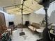 Patio featuring covered seating, decor, and tile at 4312 Idlewood Ln, Tucker, GA 30084