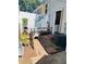 View of the backyard with brick path and wash station at 4312 Idlewood Ln, Tucker, GA 30084