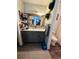 Bathroom featuring double sinks, decorative mirror, and modern fixtures at 4312 Idlewood Ln, Tucker, GA 30084
