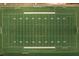 A top-down aerial shot of a green sports field marked with yard lines, with goals on each end at 6004 Turfway Park Ct, Sugar Hill, GA 30518