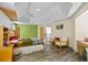 Spacious main bedroom boasts a tray ceiling, natural light, and modern finishes at 2700 Still Farms Ct, Lawrenceville, GA 30043