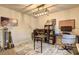 Inviting home office with a large desk, modern lighting, and a comfortable workspace for enhanced productivity and focus at 336 Freeman Cir, Villa Rica, GA 30180