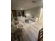 Finished basement living room with wood burning stove and plush seating at 2166 Lake Ridge Ter, Lawrenceville, GA 30043