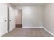 This comfortable bedroom features a large closet and soft carpeting at 61 Springside Se Dr, Atlanta, GA 30354