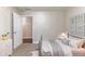 Comfortable bedroom with coordinated decor, inviting a peaceful retreat and restful nights at 61 Springside Se Dr, Atlanta, GA 30354