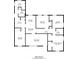Floor plan showcasing the layout of the home with dimensions for each room at 61 Springside Se Dr, Atlanta, GA 30354