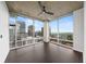 Living room with floor-to-ceiling windows offering stunning city and neighborhood views at 943 Peachtree Ne St # 1518, Atlanta, GA 30309