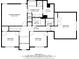 Detailed floorplan showcasing the layout of the second floor, including the primary bedroom, bathrooms, and bedrooms at 3760 Ansley Park Dr, Suwanee, GA 30024