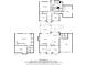 Complete floorplan showcasing the layout of all floors, including the first, second, and basement at 3760 Ansley Park Dr, Suwanee, GA 30024