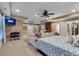 Spacious main bedroom showcasing a TV area and a comfortable seating arrangement at 1220 Waterfall Nw Ln, Acworth, GA 30101