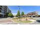 A vibrant street lined with shops and restaurants creates a lively urban atmosphere at 1891 8Th St, Atlanta, GA 30341