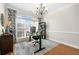 Bright office space with hardwood floors and natural light at 2900 Sutton Pl, Conyers, GA 30013
