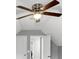 View of ceiling fan, with attic entrance and doorways at 3190 Water Brook Sw Dr, Conyers, GA 30094