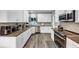 Spacious kitchen featuring stainless steel appliances, stylish countertops, and a functional layout for cooking at 3190 Water Brook Sw Dr, Conyers, GA 30094