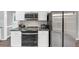Well-equipped kitchen with stainless steel appliances, stylish countertops, and ample storage space at 3190 Water Brook Sw Dr, Conyers, GA 30094