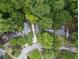 Aerial view of the neighborhood with mature trees and well-maintained landscaping at 2054 Palifox Ne Dr, Atlanta, GA 30307