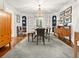 Stately dining room with hardwood floors, a stylish chandelier, and plenty of space for Gathering gatherings at 2054 Palifox Ne Dr, Atlanta, GA 30307