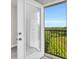 This open balcony overlooks a green scenery at 2340 Manor Pointe Dr, Cumming, GA 30041