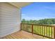 Outdoor deck overlooking wooded scenery at 2340 Manor Pointe Dr, Cumming, GA 30041