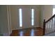 Spacious foyer with wood floors and natural light at 804 Bridle Cove, Stockbridge, GA 30281