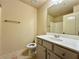 Bathroom featuring a vanity with sink and ample cabinet space at 2351 Attewood Dr, Buford, GA 30519
