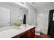 Well-lit bathroom featuring a tub and shower combo at 2840 Brookford Sw Ln, Atlanta, GA 30331