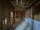 Unfinished basement with exposed wood framing at 134 Summer Lake Dr, Dallas, GA 30157
