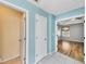 Hallway view leading to bedroom, showing great flow and accessibility at 109 Rockefeller Ln, Dallas, GA 30157