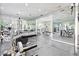 Well-equipped gym with mirrored walls, ample free weights and various exercise machines at 1105 Pine Heights Ne Dr, Atlanta, GA 30324