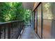 Patio with a lush green view at 1105 Pine Heights Ne Dr, Atlanta, GA 30324
