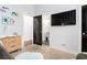 Well-decorated Bedroom including changing table and TV with a modern design at 1195 Milton Se Ter # 5101, Atlanta, GA 30315