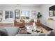Cozy living area with large windows offering scenic views and comfortable leather seating at 1195 Milton Se Ter # 5101, Atlanta, GA 30315