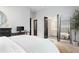 Spacious main bedroom with ensuite bathroom access, large window, and comfortable furnishings at 1195 Milton Se Ter # 5101, Atlanta, GA 30315
